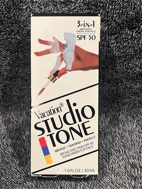 Vacation Studio Tone SPF 50 Bronzing Drops for Face